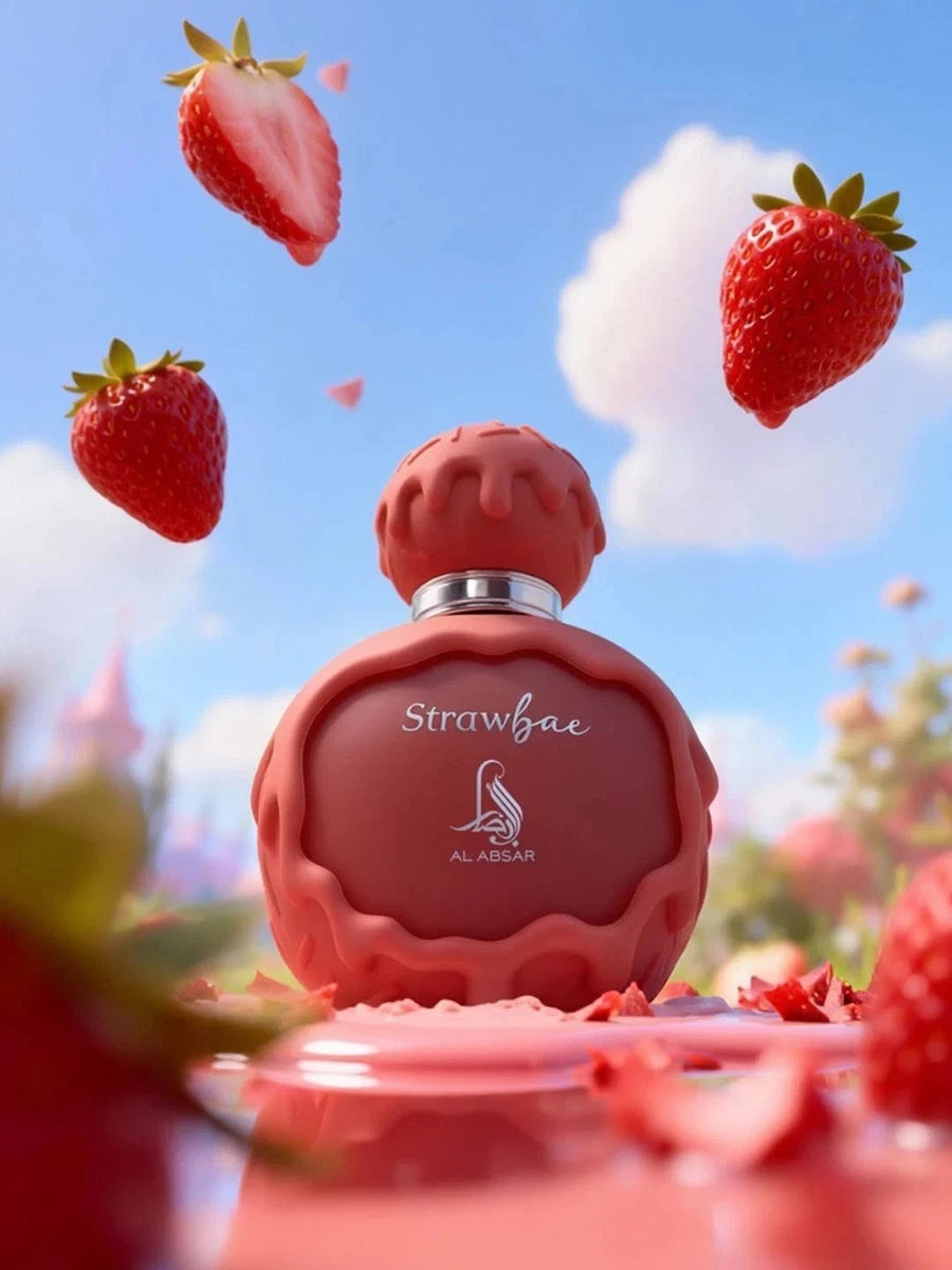 Strawbae Eau de Parfum 100ml – Sweet Strawberry Gourmand by Al Absar Treats