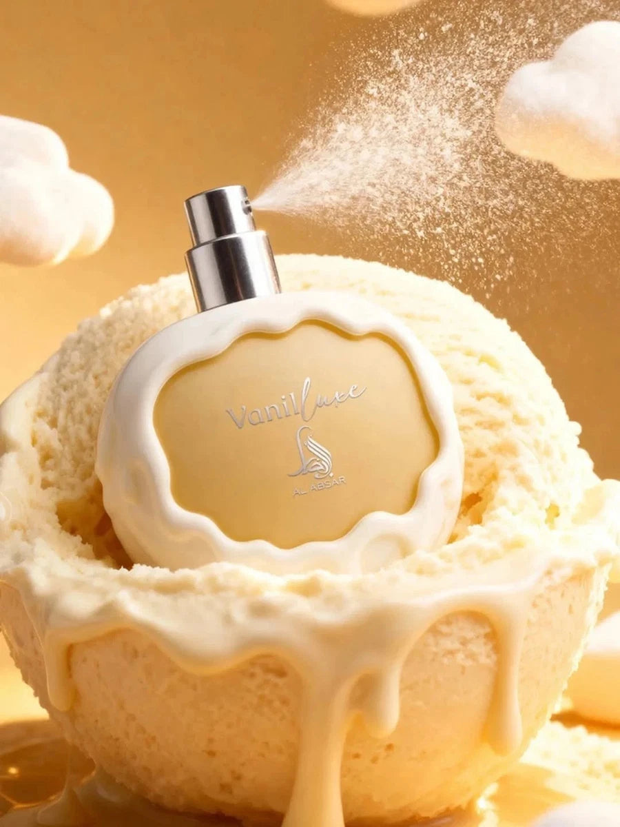 Vanilluxe by Al Absar Treats Eau de Parfum 100ml Long-Lasting Vanilla & Caramel