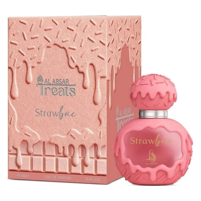 Strawbae Eau de Parfum 100ml – Sweet Strawberry Gourmand by Al Absar Treats