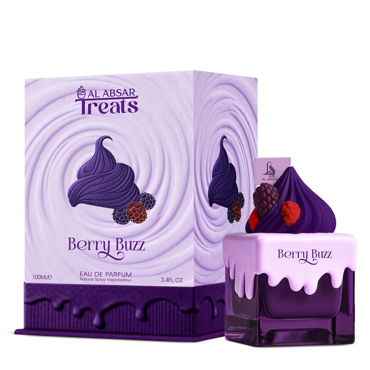 Berry Buzz Eau de Parfum 100ml by Al Absar Treats | Fruity Sweet Unisex EDP